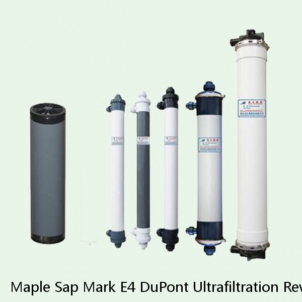 Maple Sap Mark E4 DuPont Ultrafiltration Reverse Osmosis Element #1 small image